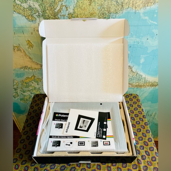 7" Polaroid Digital Picture Frame PDF-750W NWT - Picture 6 of 6